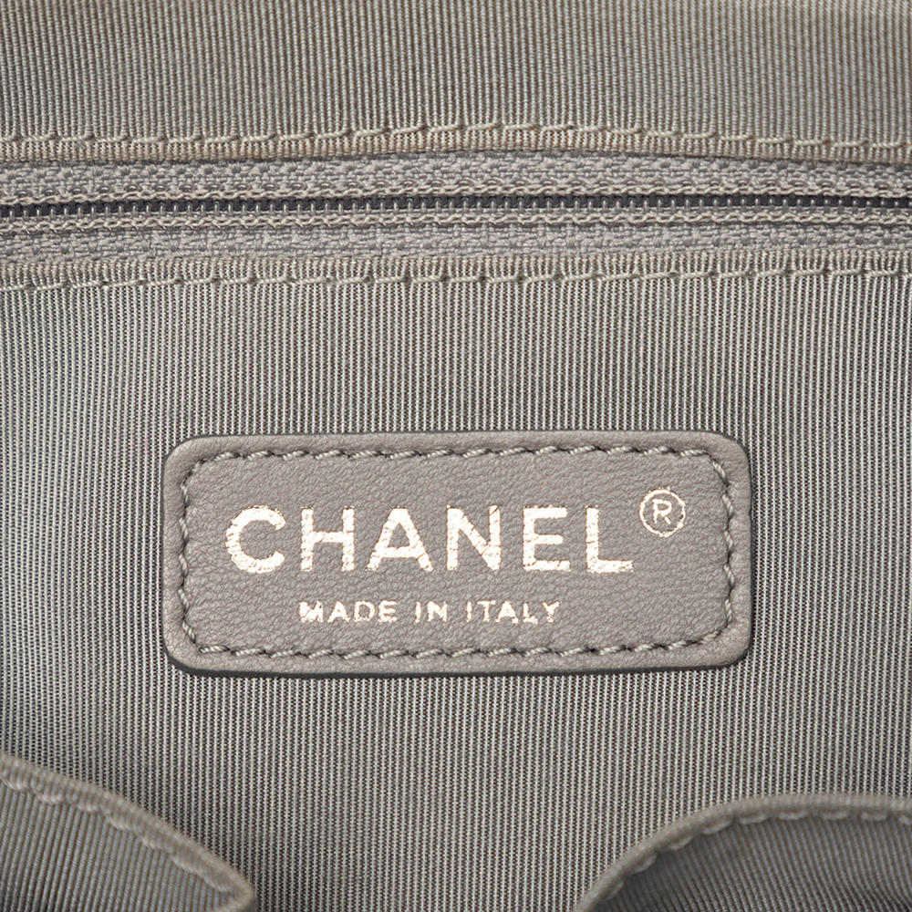 Pre-Loved Chanel Paris Byzance Nylon Tweed On Stitch Tote - Picture 5 of 8